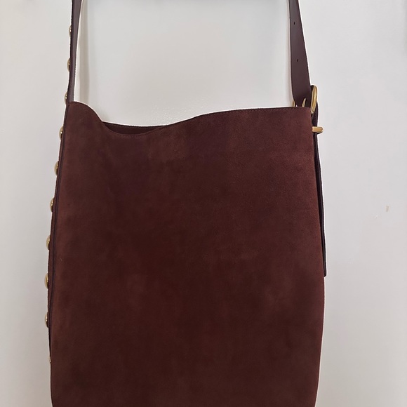 The Essential Bucket Tote Madewell NWT Color Soft Mahogany - Picture 11 of 15